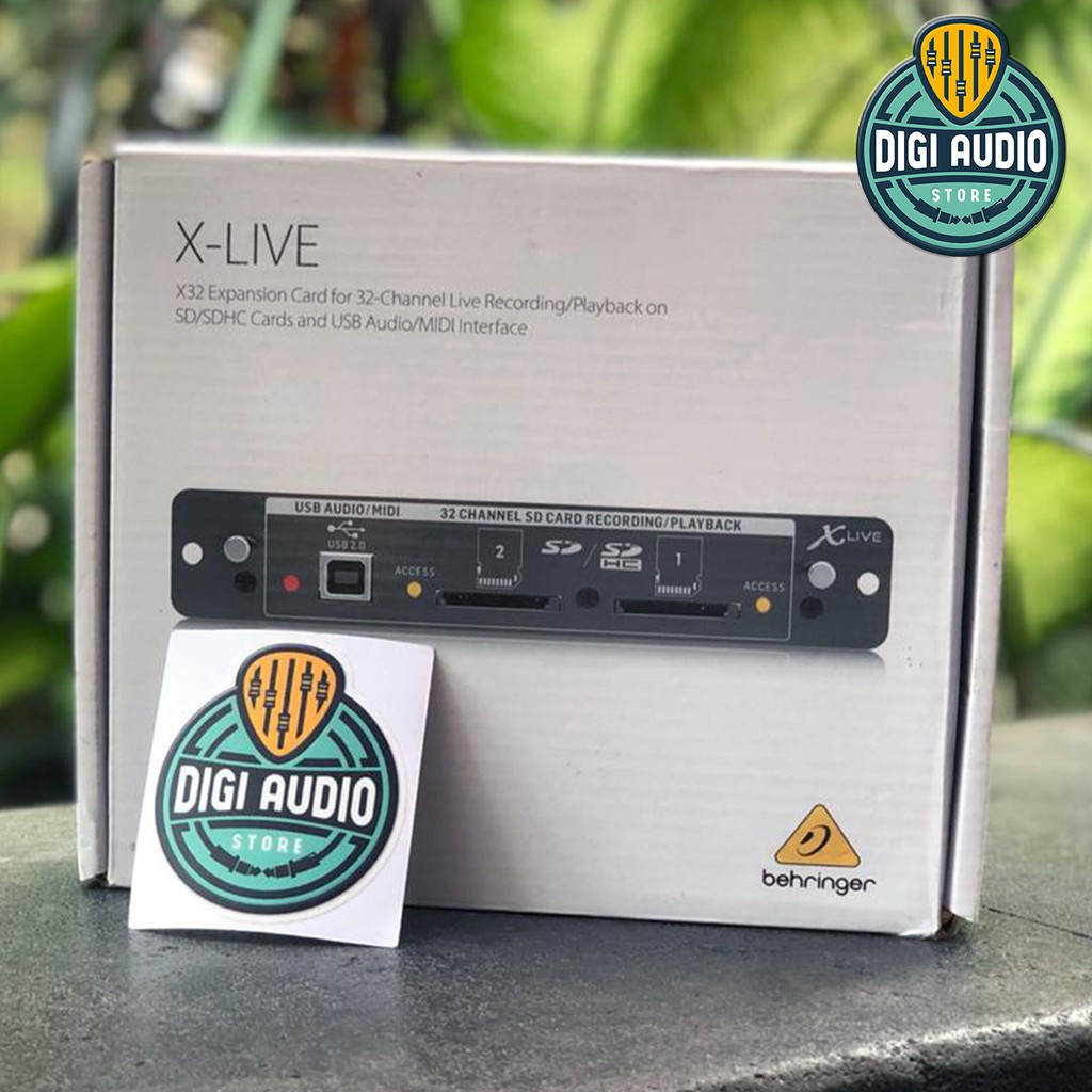 Jual Behringer XLIVE Expansion Card 32 Ch SDSDHC USB Live Recording