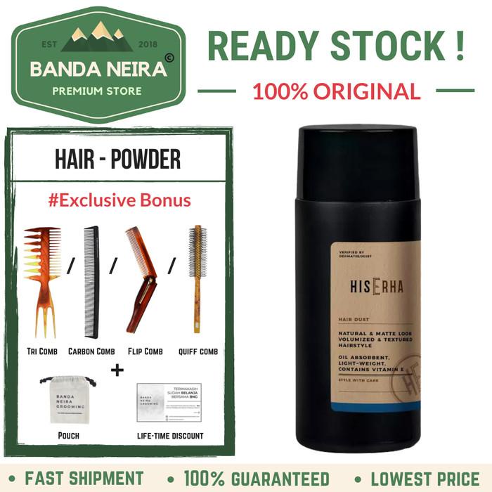 Jual Hairwax Hiserha / His Erha Hair Dust Powder Shopee Indonesia