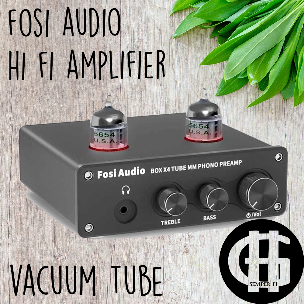 Jual Fosi Audio Phono Preamp & Headphone Amplifier Vacuum Tubes Box