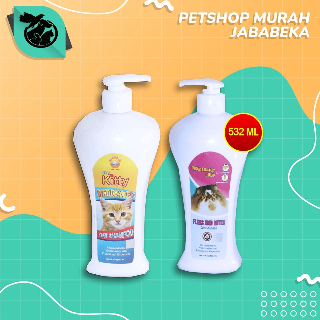Jual Shampoo kucing Cat Shampoo Hewan 532 Ml Shopee Indonesia
