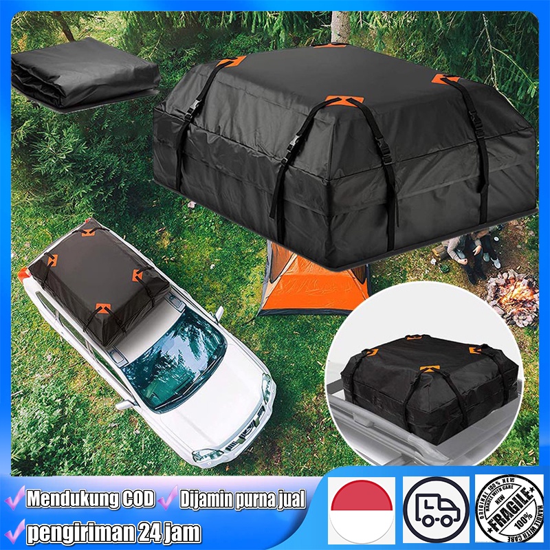 Jual Roof Rack Bag Mobil Waterproof Tas Bagasi Atap Mobil Anti Air