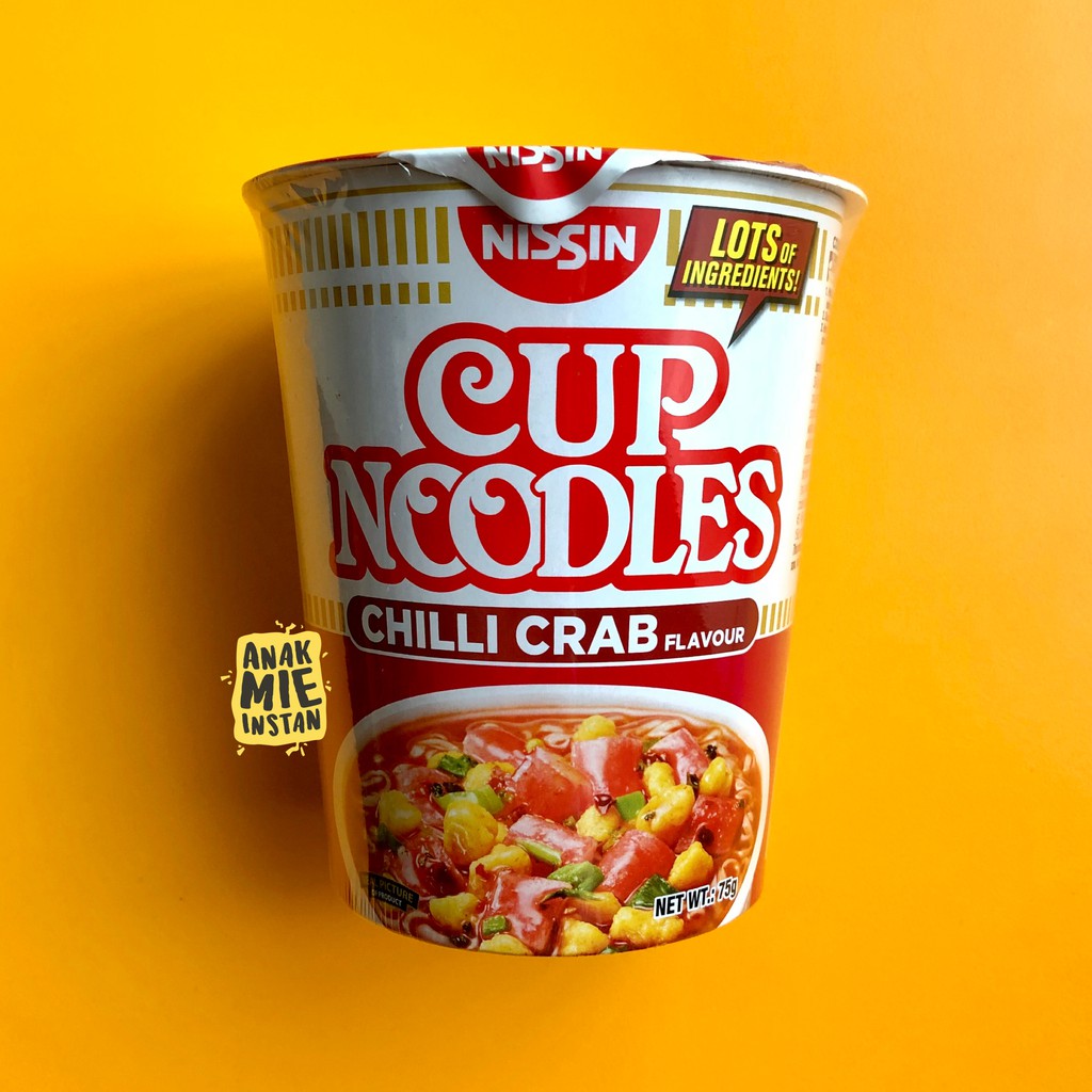 Jual Nissin Cup Noodles Chilli Crab Shopee Indonesia