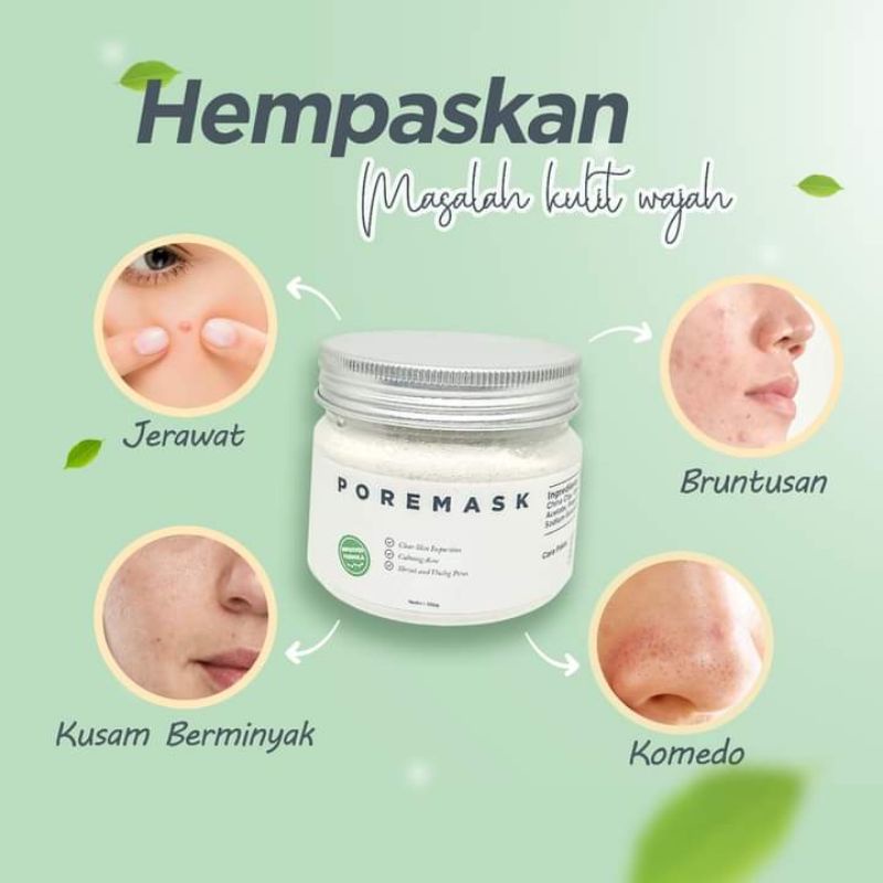 Jual Masker PRM untuk wajah berjerawat, berminyak, pori2 besar,kusam