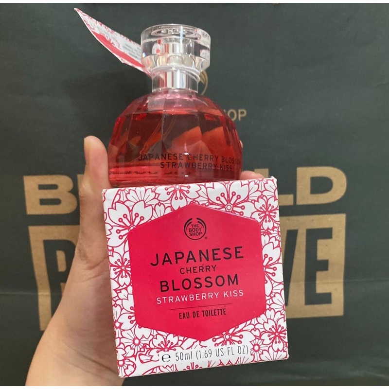 Jual EDT Japanese cherry Blossom strawberry kiss The Body Shop Shopee