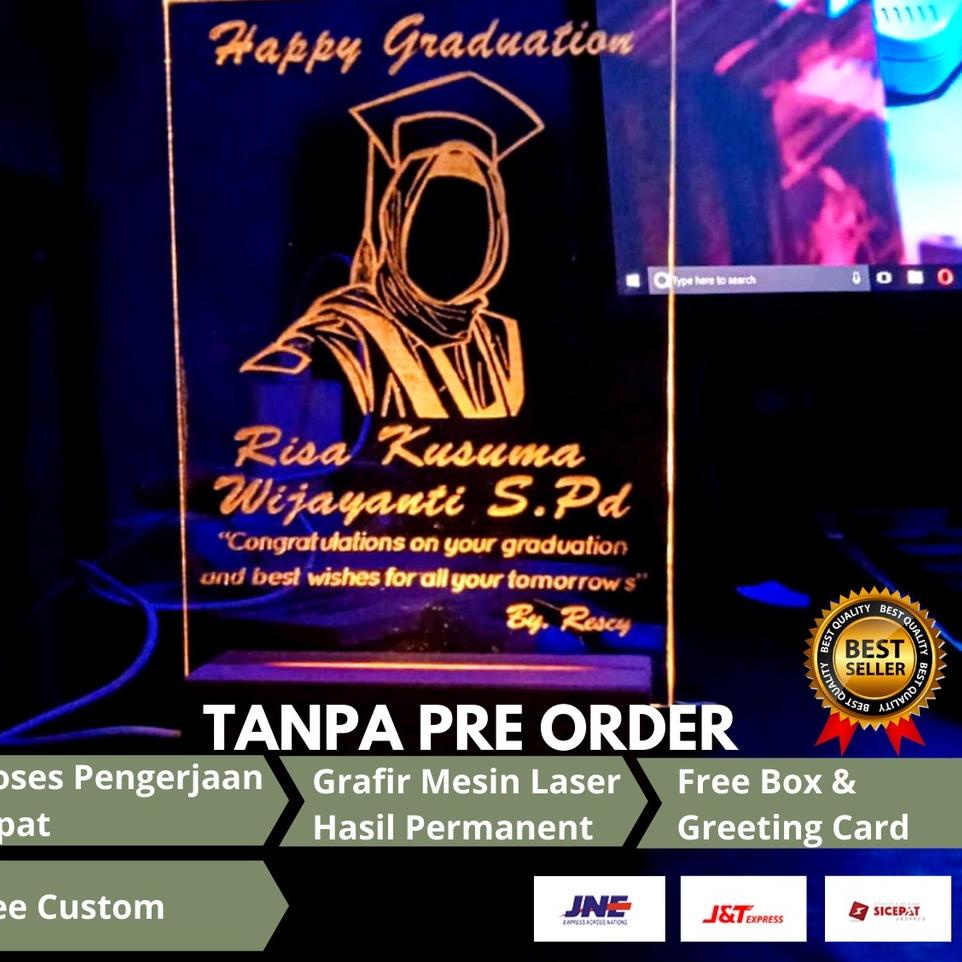 Jual Ada.Promo [LEBIH MURAH] Template Lampu Akrilik Acrylic Custom