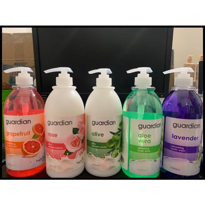 Jual GUARDIAN SHOWER CREAM NEW/BODY WASH GUARDIAN 1L Shopee Indonesia