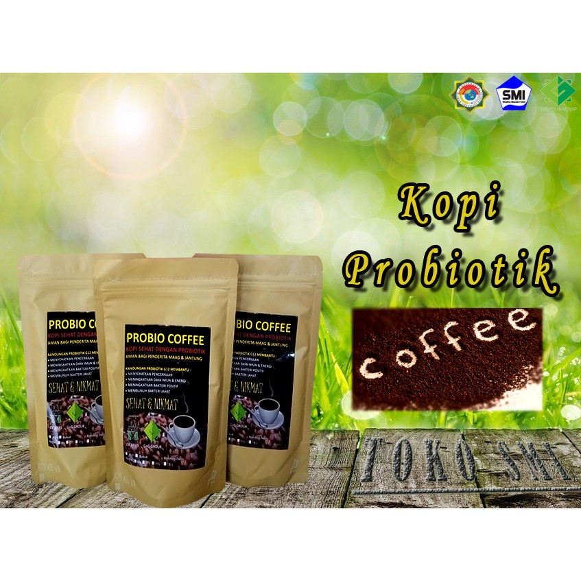 Jual Kopi Probiotik Probio Coffee Kopi enak dan sehat yang aman di