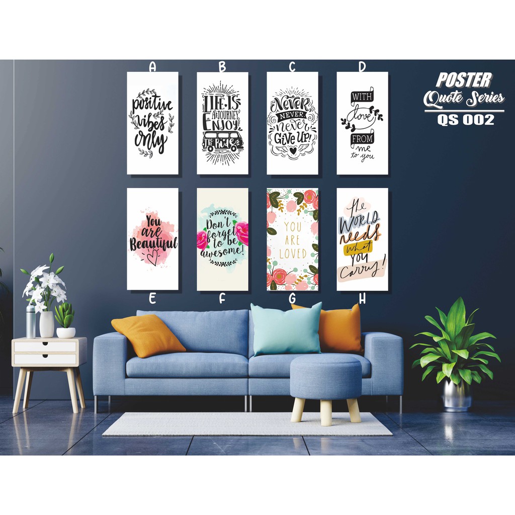 Jual HIASAN DINDING MURAH POSTER MOTIVASI DEKORASI DINDING WALL DECOR PAJANGAN DINDING Shopee