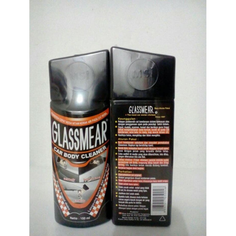 Jual GLASSMEAR Car Body Cleaner / Penghilang Jamur (noda) Body Mobil