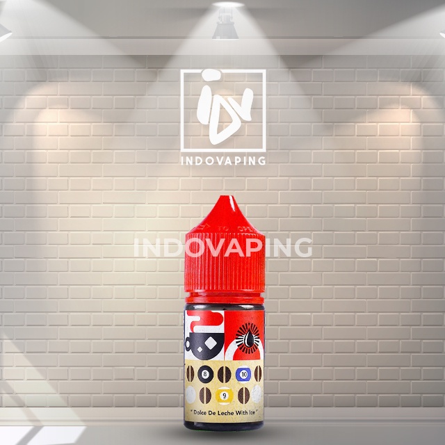 Jual Liquid Vapor Vape AM PM Dolce De Leche With Ice 30mg 30ml By JRX