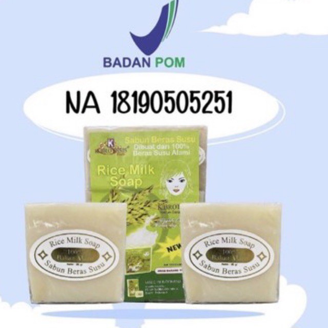 Jual RICE MILK SOAP SABUN BERAS K’BROTHERS SATUAN Shopee Indonesia