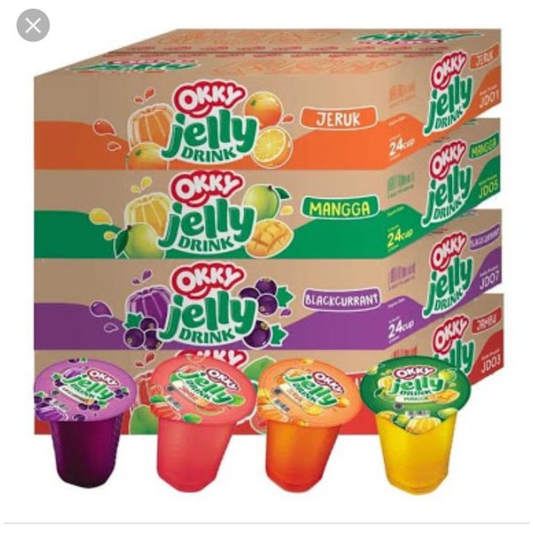 Jual Okky jelly drink varian rasa 24 x 150ml / Minuman jelly varian