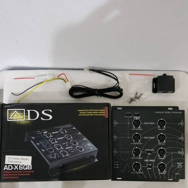 Jual crossover audio mobil ADS X6 X 6 3 way electronic AD X6QB Shopee
