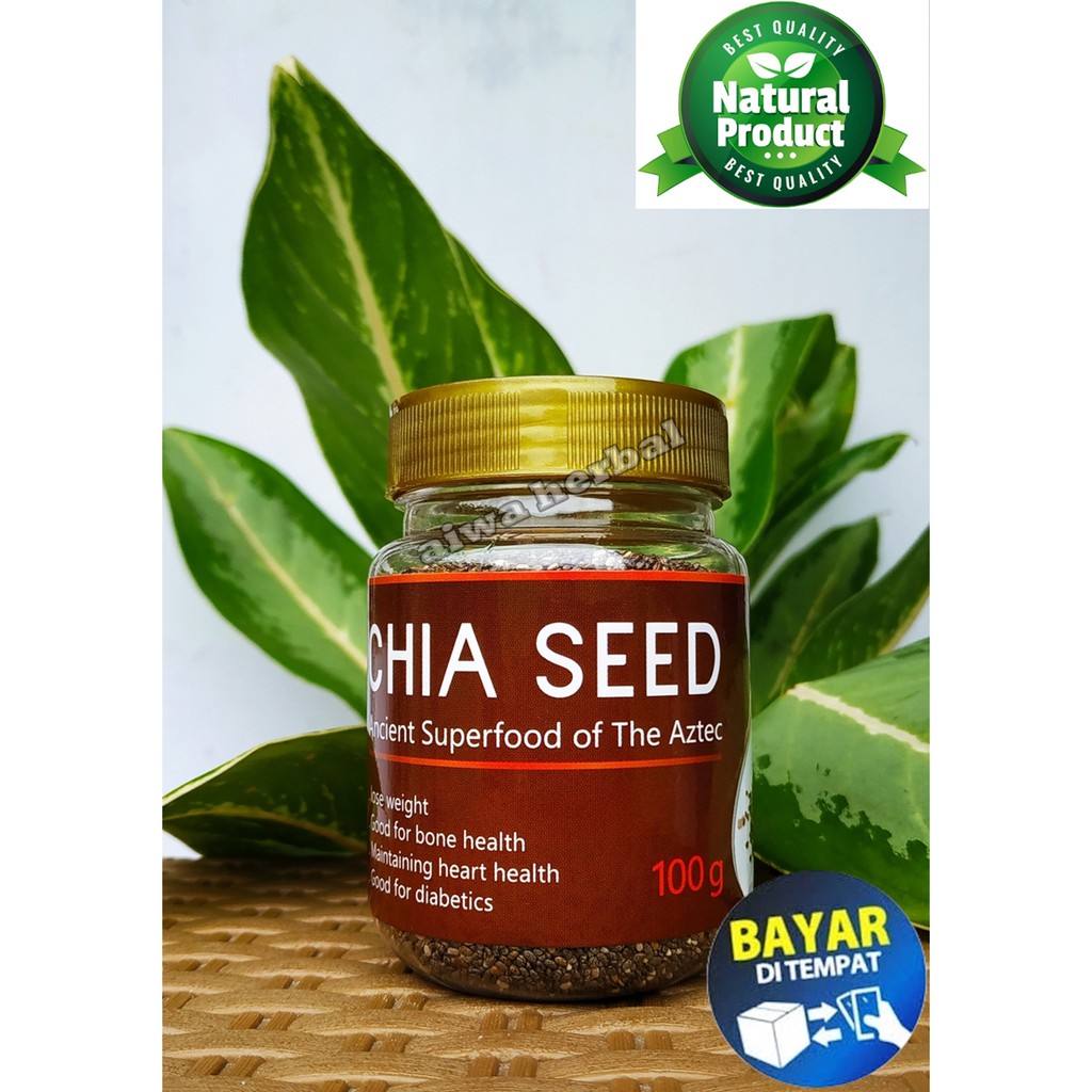 Jual Chia Seeds Original 100gr Organic Ancient Superfood of The Aztec