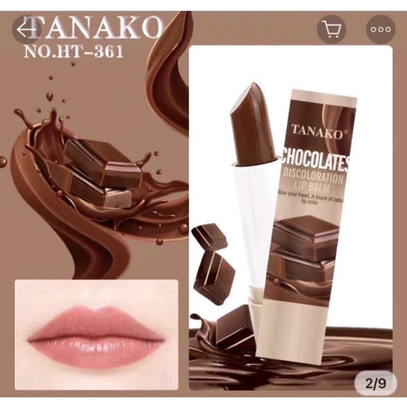 Jual HT362 TANAKO CHOCOLATES DISCOLORATION LIPBALM TANAKO LIP BALM CHOCOLATES Shopee Indonesia