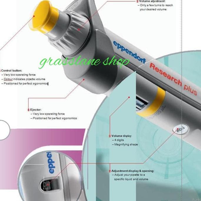 Jual Micropipette 20200 Ul Micropipet Eppendorf 3123000055 Grasslan72