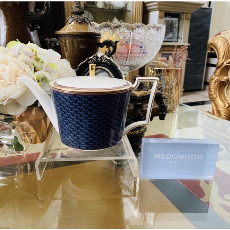 Jual Tea Pot Wedgwood Byzance Mewah Cantik Teko Shopee Indonesia