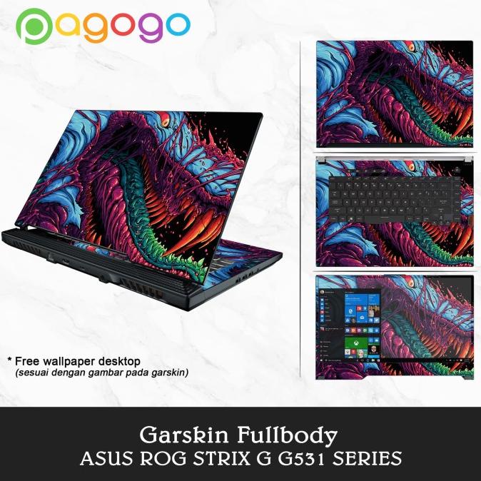 Jual Garskin Laptop Skin Laptop Asus ROG G531GD G531G G531 Fullbody