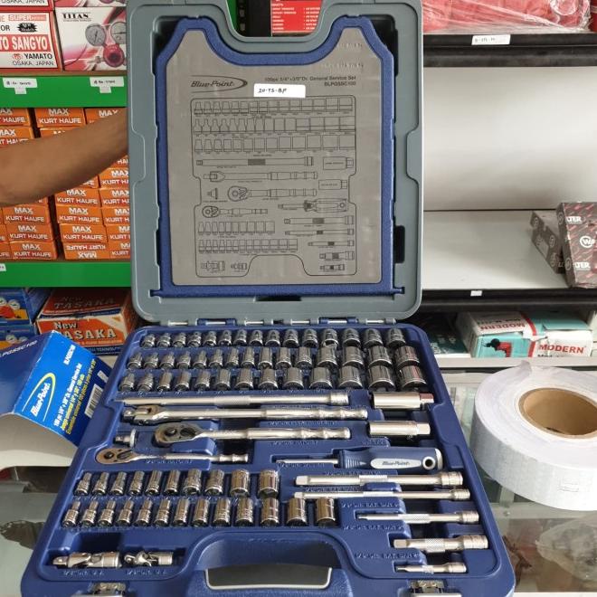 Jual Blue Point General Service Set Tools 100 Pcs Shopee Indonesia
