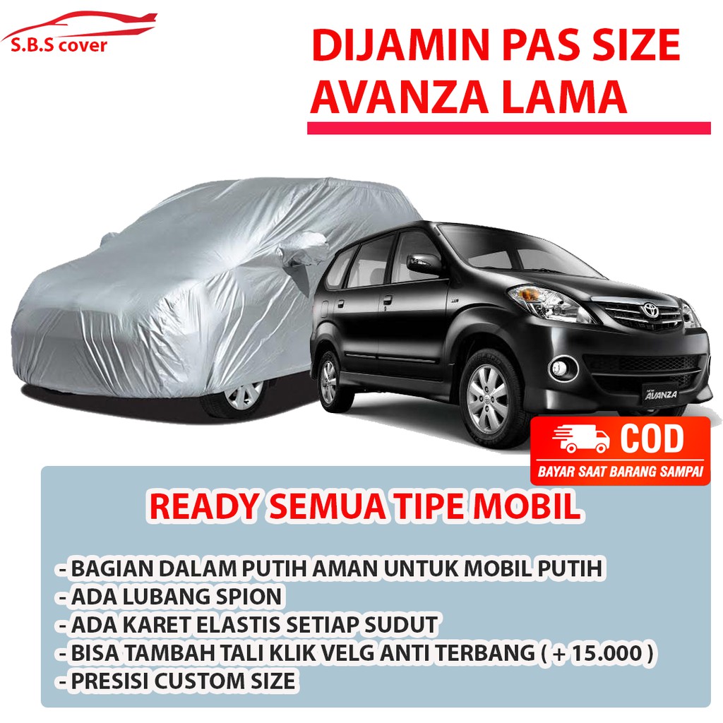 Jual Cover Mobil Avanza Sarung Mobil Avanza/cover mobil avanza/avanza