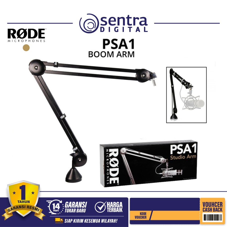 Jual Rode PSA1 Boom Arm Microphone Shopee Indonesia