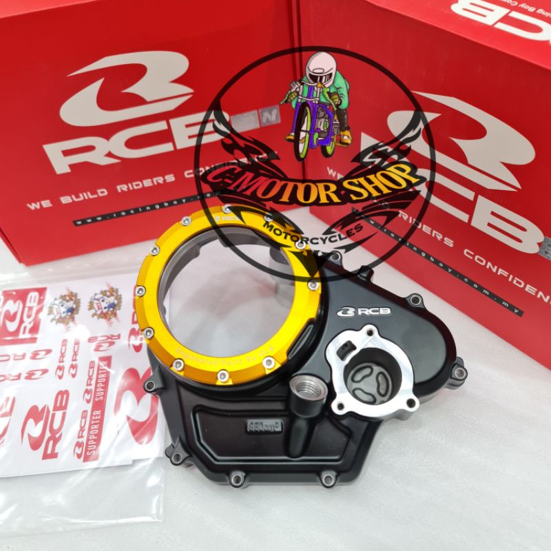 Jual ENGINE COVER BLOK KOPLING TUTUP BLOK MESIN KANAN TRANSPARAN RCB