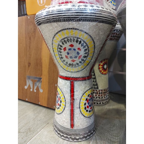 Jual DARBUKA ALEXANDRIA 8¾in ASLI MESIR/ DARBUKA MURAH / Bonus Coklat
