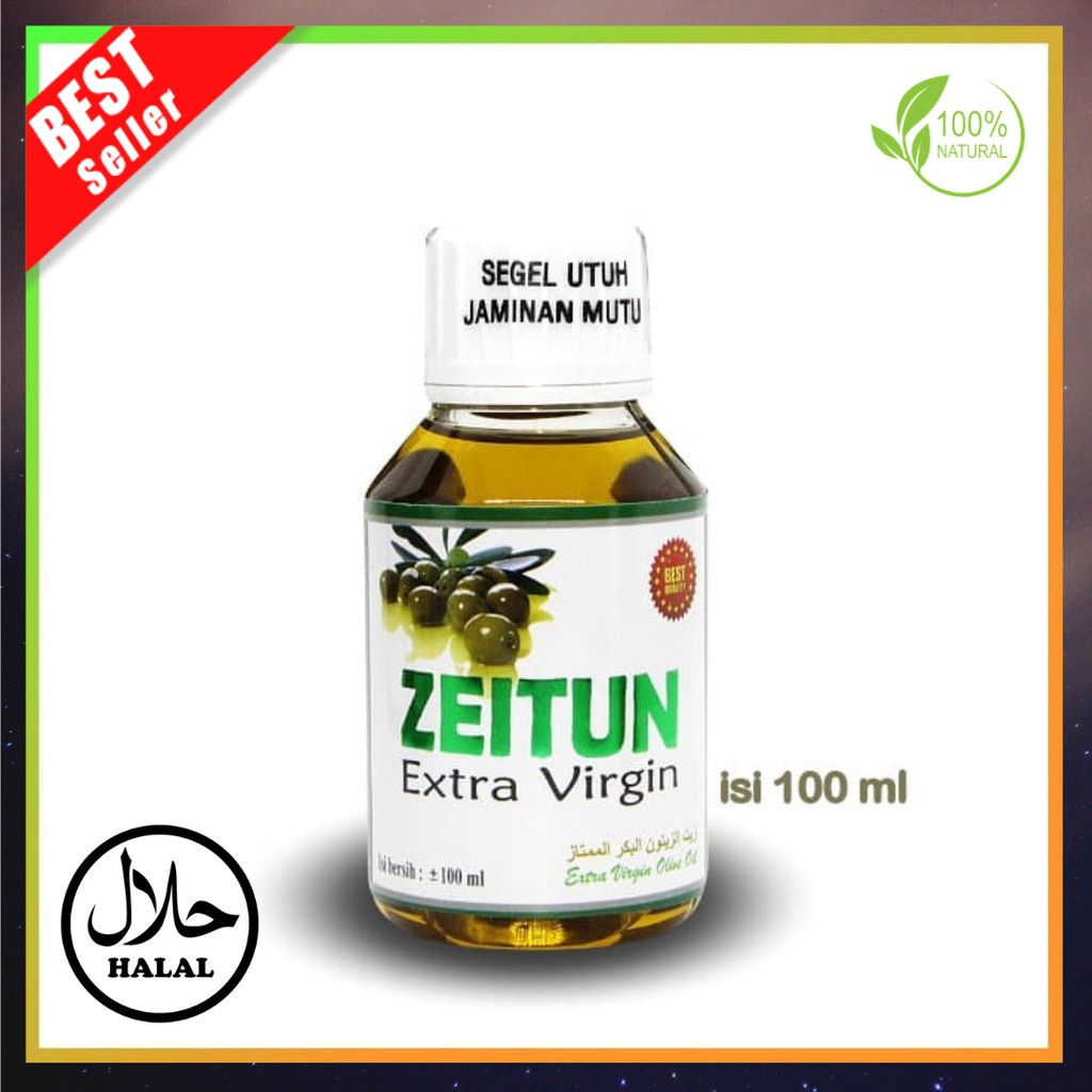 Jual Minyak Zaitun Murni Extra Virgin Olive Oil Misr 100ml Zeitun