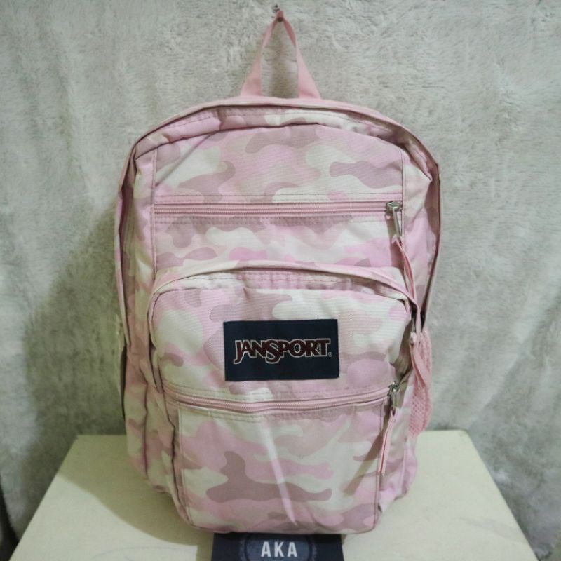 Jual Tas Ransel Jansport Big Student Cotton Candy Camo Pink Backpack