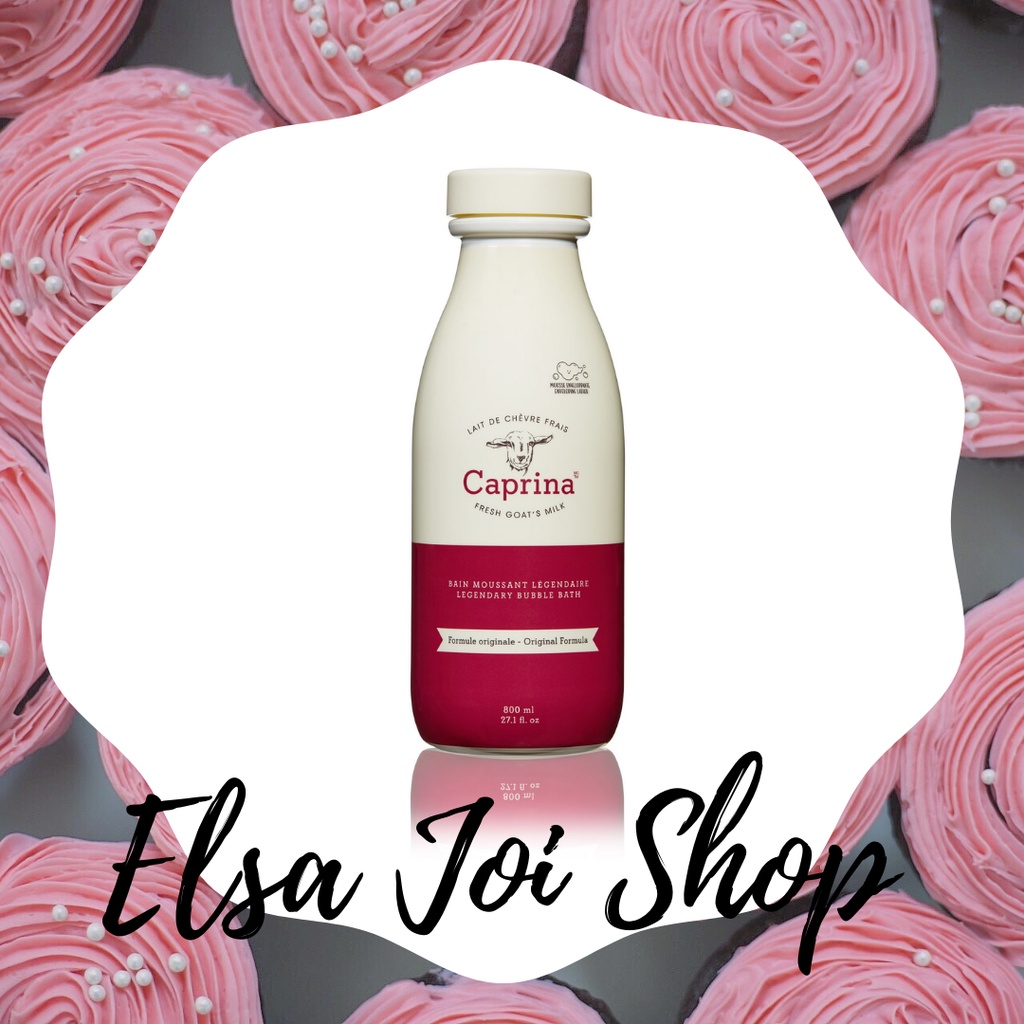 Jual CAPRINA Legendary Bubble Bath Original Formula 800 Ml Shopee
