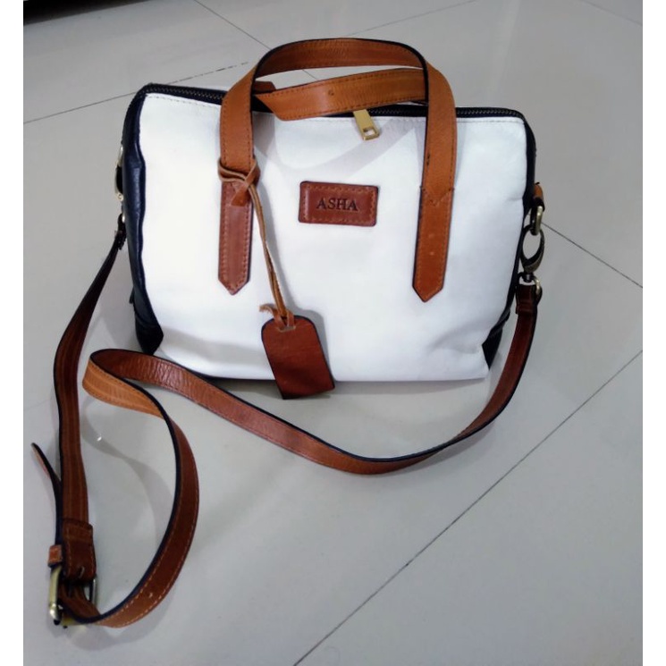 Jual [PRELOVED] ASHA LEATHER BAG (Sidney) Shopee Indonesia