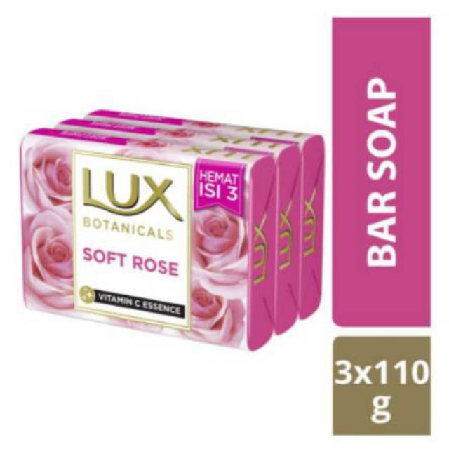Jual LUX Body soap Soft Touch 3 x 110 g Shopee Indonesia