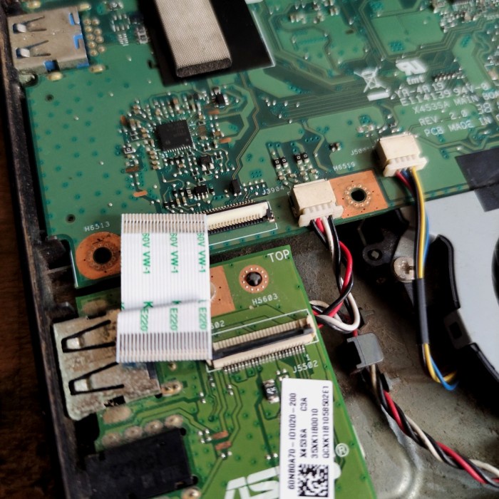 Jual kabel fleksibel flexible mb io usb Asus X453 x453s x453m x453ma