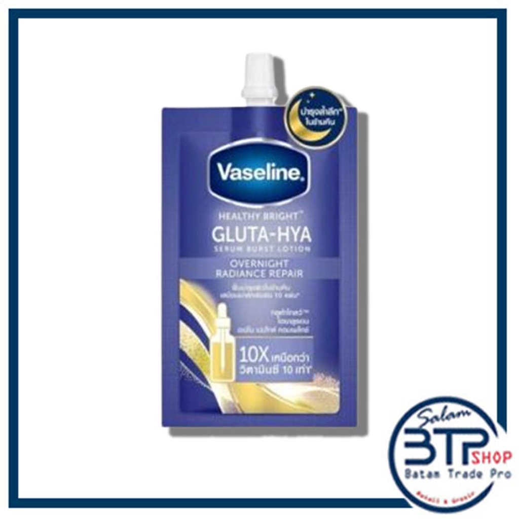 Jual 30ml (Travel size) VASELINE GLUTA HYA SERUM BURST LOTION OVERNIGHT