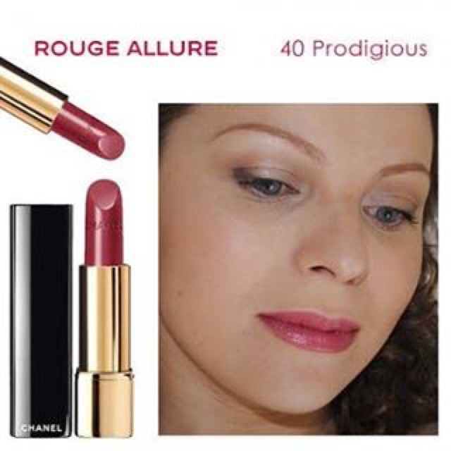 Jual Chanel Lipstick Rouge Allure 40 Prodigious Shopee Indonesia
