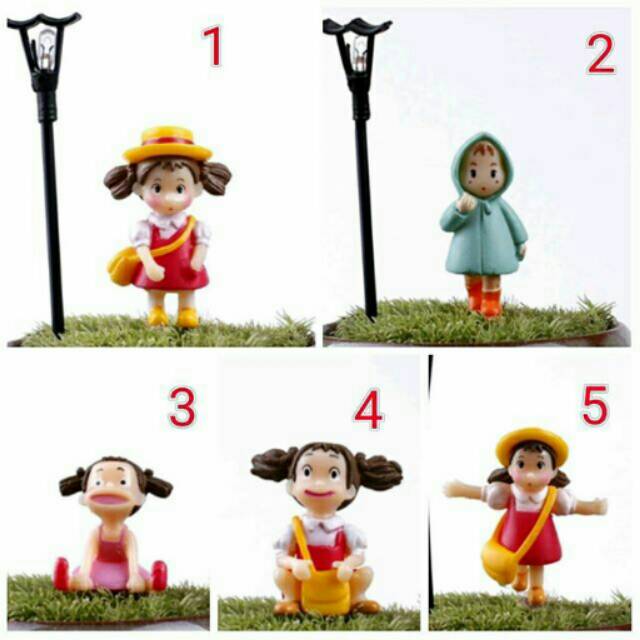 Jual Miniature figure doll hiasan terrarium dekorasi aquascape bahan