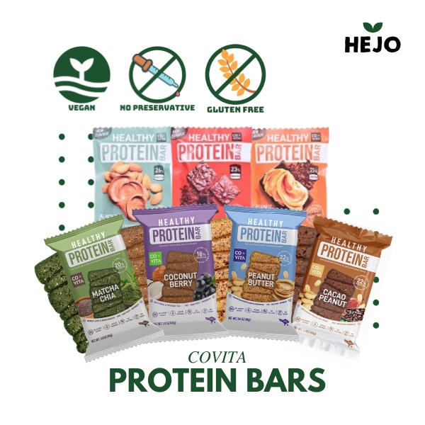 Jual Covita Healthy Protein Bar 40 gr Gluten Free Shopee Indonesia