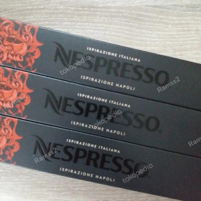 Jual Nespresso Ispirazione Napoli Coffee Capsules Singapore Shopee
