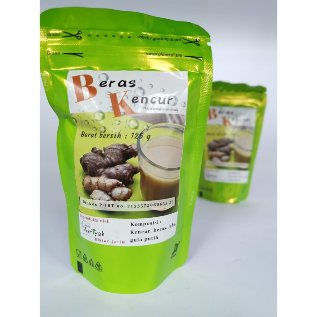 Jual Waterpedia Bubuk Minuman Herbal Serbuk Beras Kencur Griya 'Aafiyah