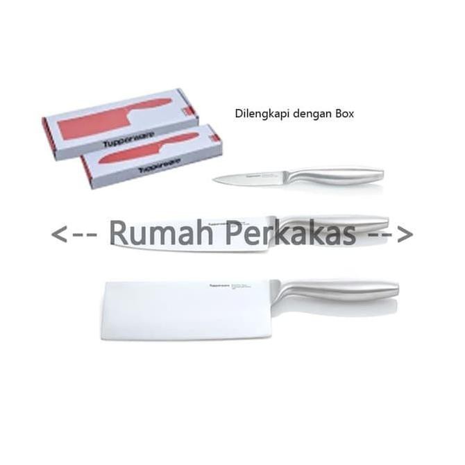 Jual Tupperware Tuperware Tuper ware Asian Pro Knife Set pisau dengan berbagai ukuran Shopee