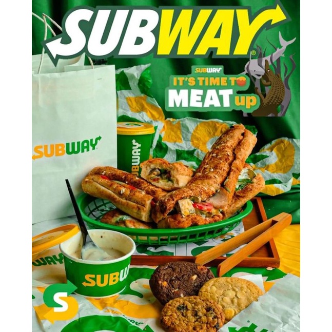 Jual SUBWAY sandwich Surabaya JASTIP Hello Oppa Shopee Indonesia