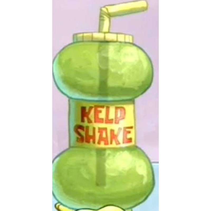 Jual KELP SHAKE FROM SPONGEBOB Shopee Indonesia