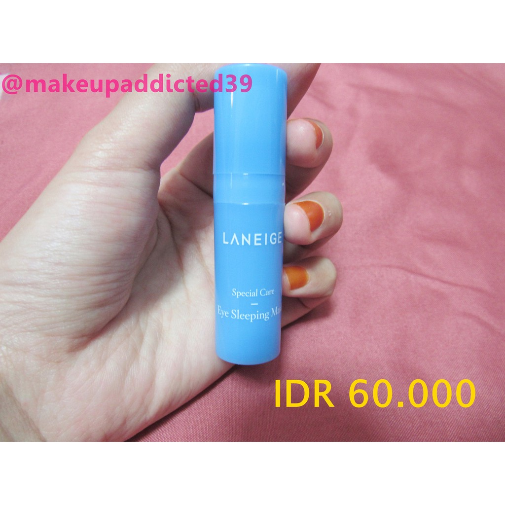 Jual Laneige Eye Sleeping Mask 5ML (Travel Size) Shopee Indonesia