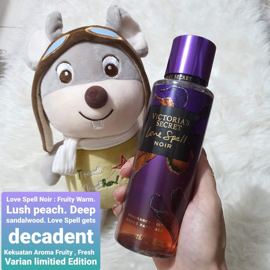 Jual VICTORIA SECRET Love Spell NOIR Body Mist 250ml Shopee Indonesia