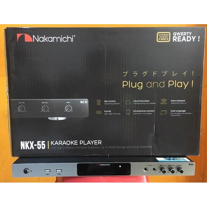 Jual DVD PLAYER KARAOKE NAKAMICHI NKX 55 + HDD 2TB ( ORIGINAL