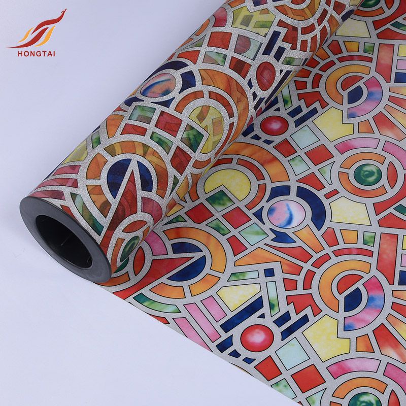 Jual Wallpaper Sticker Kaca Jendela Rumah Sandblast Motif Abstrak