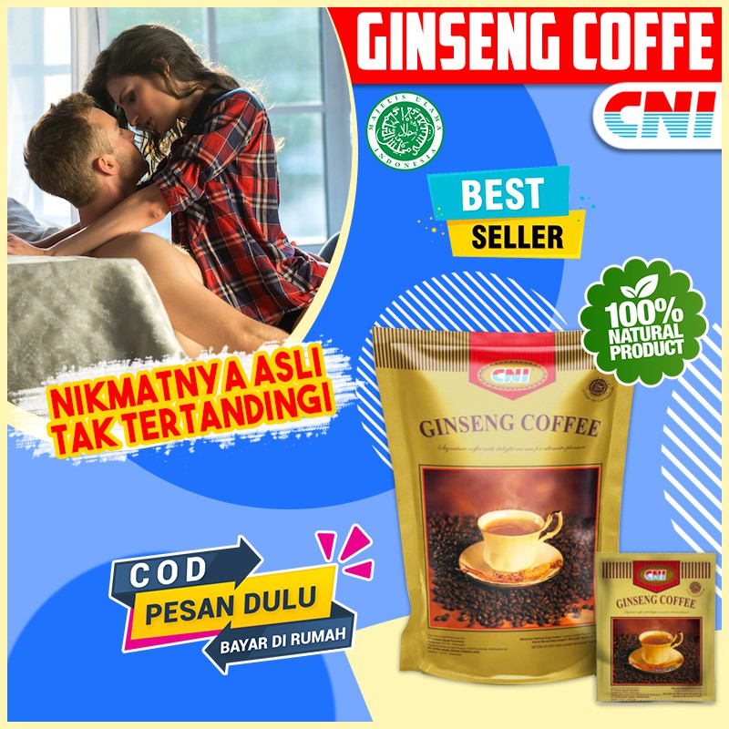 Jual [SACHET] Ginseng Coffee CNI Kopi Ginseng Premium Original Untuk