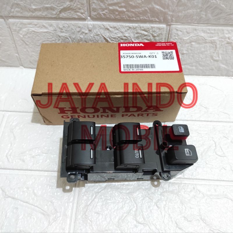 Jual Saklar Power Switch Window Kanan Honda Mobilio CRV GEN 3 Jazz RS S