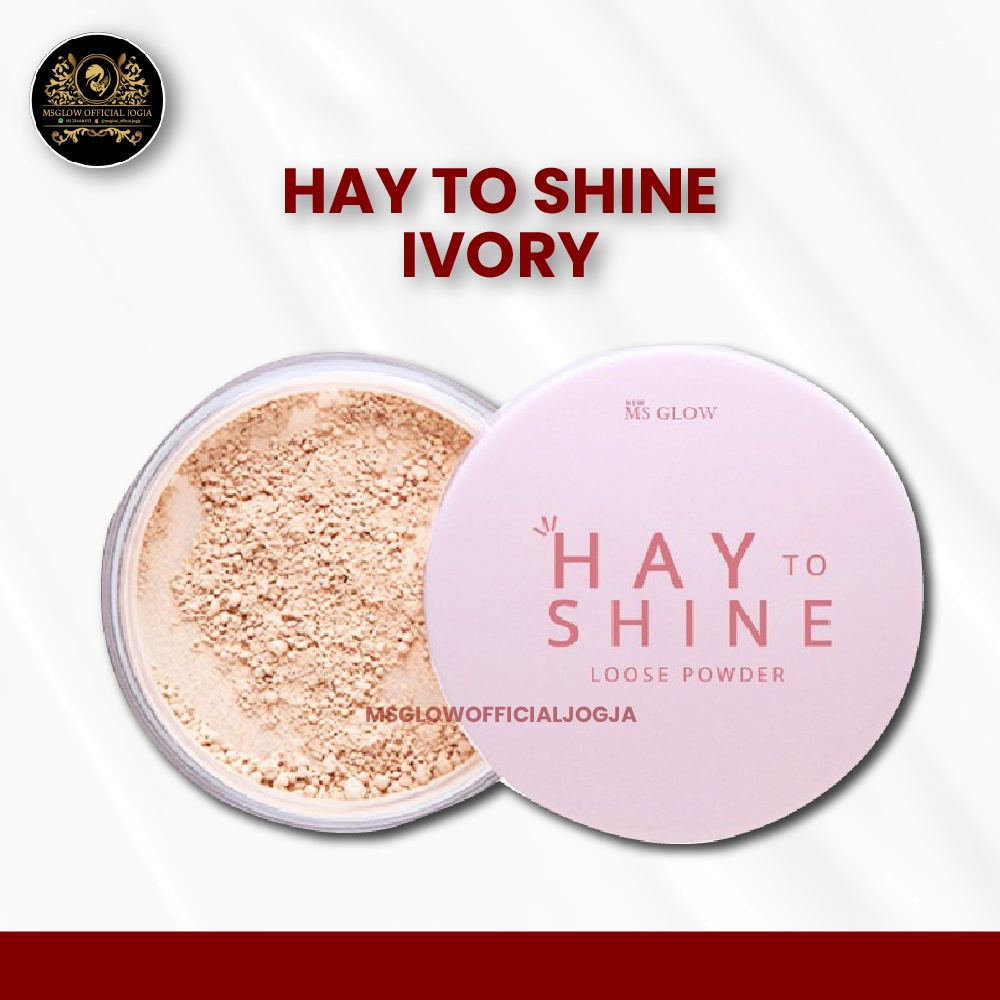 Jual Loose Powder MS GLOW bedak tabur msglow Shopee Indonesia