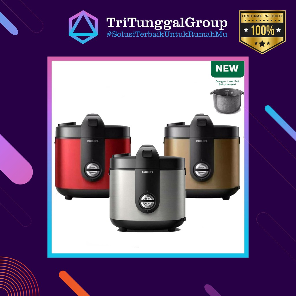Jual MAGIC COM / RICE COOKER PHILIPS HD3138 / HD 3138 / HD3138 [2 LITER] (GARANSI RESMI
